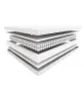 Materac sprężynowy Step Family, Hilding 160x200 cm, Silver Podgląd zdjęcia produktu 7