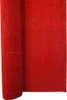 A roll of red crepe paper is shown, partially unrolled. Voir les images du produit