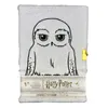 A plush Harry Potter lockable notebook featuring Hedwig the owl. Produktbild-Vorschau