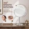 Specchio cosmetico Auxmir, 20 cm di diametro, con Anteprima dell’immagine prodotto 5