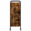 Carrello da cucina in rovere fumé 70x30x82 cm materiale a Anteprima dell’immagine prodotto 9
