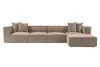 Hanah Home, Sora (L1-O1-O1-1R-POUFFE ) - Cappucino, Anteprima dell’immagine prodotto 2