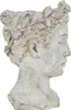 Busto per piante VALO in Vetroceramica bianca e crema Anteprima dell’immagine prodotto 3