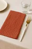 Musselin-Servietten Kupfer 45x45 cm – weiche Produktbild-Vorschau 3