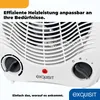 Exquisit HL 32025 we, Elektrický ohrievač s ventilátorom, Náhľad obrázku produktu 20