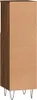 vidaXL Badschrank Braun Eichen-Optik 30x30x100 cm Produktbild-Vorschau 9