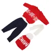 Baby-Mädchen-Puppenkleidung, Weihnachtspullover, Hose, Produktbild-Vorschau 4