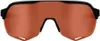 Lunettes 100 pour cent S2 - Soft Tact Black, verre fumé Voir les images du produit 6