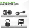 Tunturi Rapid Verstelbare Dumbbell Stand – Ergonomisch, Productafbeelding-voorbeeld 5