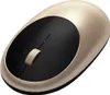 A close-up, studio shot of a gold and black computer mouse against a white background. Produktbild-Vorschau