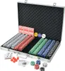 pokerová súprava vidaXL s 1 000 žetónmi Hliník Náhľad obrázku produktu 1
