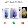 Comparison of Samsung Galaxy S21 models with compatibility indicators. Produktbild-Vorschau