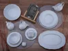 CreaTable Arianne Weiss Kombiservice 61-tlg Porzellan Produktbild-Vorschau 9