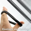 4 Paar Elastische Ärmelhalter Damen Mehrfarbige Anti Rutsch Produktbild-Vorschau 3
