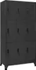 vidaXL Skříňka antracit 90x45x180 cm Ocel Náhled obrázku produktu 4