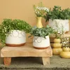 Blumenübertöpfe "Frieda" aus Keramik mit Brille mit Produktbild-Vorschau 3