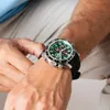 Festina Herrenuhr Swiss Made Armbanduhr Leder schwarz Produktbild-Vorschau 3