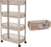 Excellent Houseware | Beistellwagen - Küchenwagen - 46 x 26 Produktbild-Vorschau 14