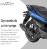 LuXXon Motorroller MaXXity 2 125, E5+, blau, 125 ccm, 85 Produktbild-Vorschau 3