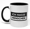 Close Up Ich hasse Menschen Tasse, spülmaschinengeeignet, Produktbild-Vorschau 3