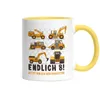 Endlich 8 Tasse Gelb 8. Geburtstag Geburtstagskind Produktbild-Vorschau 2