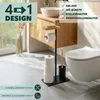 eluno Stand-WC-Garnitur 4in1, WC-Bürste, Produktbild-Vorschau 2
