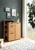 FineBuy Schuhschrank Eiche-Nachbildung 98x110x30 cm Produktbild-Vorschau 2