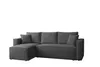Couchgarnitur Eckcouch CAPRI L-Form, Schlaffunktion, CORD Produktbild-Vorschau 2