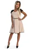 Numoco Formelle Frauenkleider Silvia beige XL Produktbild-Vorschau 6