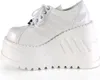 STOMP-08 Damen Halbschuh von DemoniaCult, Weiß  , EU 36, US Produktbild-Vorschau 3