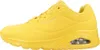 A side view of a yellow Skechers sneaker. Podgląd zdjęcia produktu
