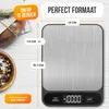 Strex Küchenwaage Digital mit 4 Präzisionssensoren - 1g bis Produktbild-Vorschau 16