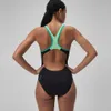 Speedo ECO+ Placement Laneback Badeanzug Damen Produktbild-Vorschau 2