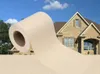 vidaXL Schermo privacy da giardino in PVC 35x0,19 m Crema Anteprima dell’immagine prodotto 14