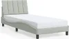 VidaXL 3207825, Šedá, 95 cm, 2,18 m, 74,5 cm, 900 x 2000 Náhľad obrázku produktu 1