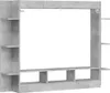 vidaXL Szafka pod TV betonowa szara 152x22x113 cm materiał Podgląd zdjęcia produktu 6