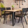 2er-Set LENA | Retrostuhl | Schwarz | Leder | Retrostühle Produktbild-Vorschau 4
