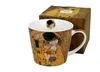 DUO ART GALLERY Becher 610 ml THE KISS New Bone China Produktbild-Vorschau 1