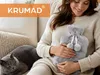 KRUMAD Wärmflasche mit Bezug 2L, Bettflasche aus Gummi mit Produktbild-Vorschau 2