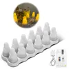 12 Stück LED Kerzen, Warmweiß, Rauchfrei & Sicher, Produktbild-Vorschau 1