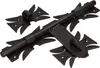KOTARBAU® Kovaný šroub pro garážová vrata Černá ocel 32 CM Náhled obrázku produktu 1