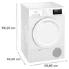 Siemens WT43H003 Wärmepumpentrockner 7kg MultiTouch Produktbild-Vorschau 8