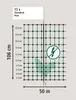 Kerbl Kerbl Filet à volaille vert 50m x 106 cm - 15 perches Voir les images du produit 7