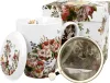 DUO FLORAL Becher 380 ml VINTAGE FLOWERS WHITE mit Teesieb, Produktbild-Vorschau 1