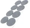 Adsamm® | 8 x guide in feltro autoadesive / Grigio / Ø 50 Anteprima dell’immagine prodotto 1
