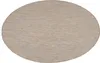 Outdoor Teppich Wetterfest 160x160 Rund Beige für Camping Produktbild-Vorschau 1