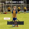 VEVOR Football Rebounder Kickback Tor Rebond 366x121cm Voir les images du produit 5