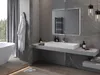Mexen Erma podsvícené koupelnové zrcadlo 100 x 80 cm, LED Náhled obrázku produktu 3