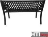 Gartenbank Venera 119x75x50 cm Sitzhöhe 41 cm belastbar bis Produktbild-Vorschau 4