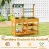 COSTWAY Venkovní dětská kuchyňka, bahenní kuchyňka na hraní Náhled obrázku produktu 4